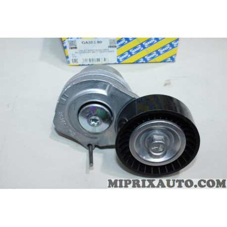 Galet tendeur courroie accessoire SNR Opel Chevrolet original OEM GA353.80 