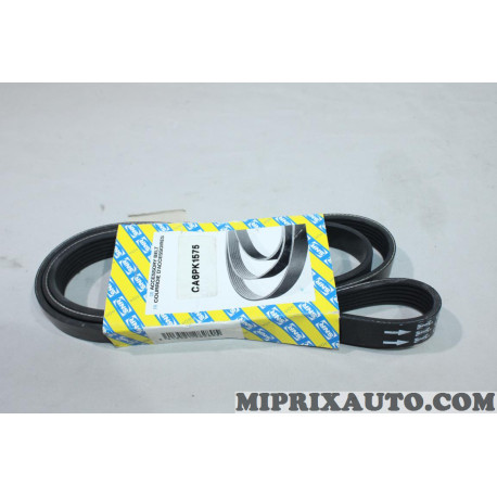 Courroie accessoire 6PK1575 SNR Renault Dacia original OEM CA6PK1575 