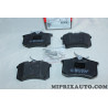 Jeu 4 plaquettes de frein TRW Volkswagen Audi Skoda Seat original OEM GDB1328 pour ford galaxy volkswagen golf 3 4 III IV
