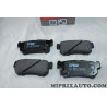 Jeu 4 plaquettes de frein TRW Daewoo Ssangyong original OEM GDB3382 pour daewoo ssangyong korando musso