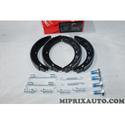 Jeu 4 machoires de frein arriere TRW Mercedes benz original OEM GS8208 pour mercedes 190 classe A B S SLK W169 W126 W201 W245 