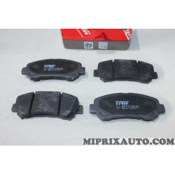 Jeu 4 plaquettes de frein TRW Nissan Infiniti original OEM GDB3467 pour nissan qashqai Xtrail X-trail T31 