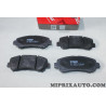 Jeu 4 plaquettes de frein TRW Nissan Infiniti original OEM GDB3467 pour nissan qashqai Xtrail X-trail T31