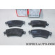 Jeu 4 plaquettes de frein TRW Citroen Peugeot original OEM GDB1385 pour citroen xsara peugeot 206 306