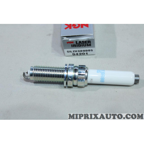 Lot 4 bougies allumage laser iridium NGK Citroen Peugeot BMW Mini Opel original OEM 94201 SILZKGR8B8S 