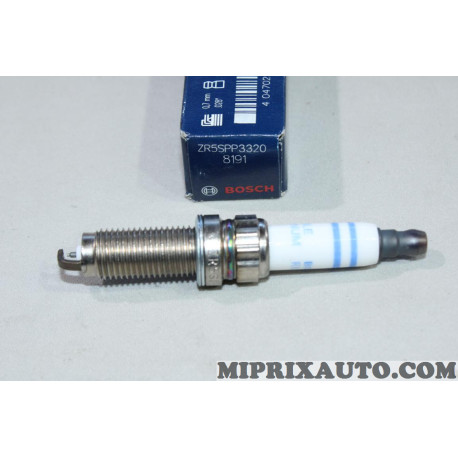 Bougie allumage double platinum Bosch BMW Mini original OEM 8191 ZR5SPP3320 0242145535 