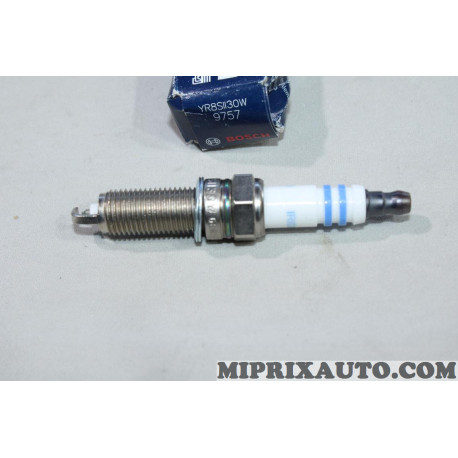 Bougie allumage iridium Bosch Citroen Peugeot Opel original OEM 9757 YR8SII30W 0242129525 