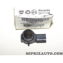 Capteur radar aide au stationnement Fiat Alfa Romeo Lancia original OEM 735555156