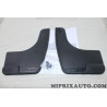 Jeu 2 bavettes jet pare pierre Renault Dacia original OEM 8201212479