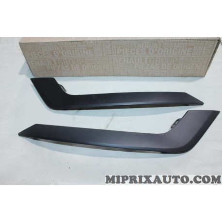 Jeu 2 revetements joncs de parechocs arriere Renault Dacia original OEM 850764779R pour renault captur partir de 2019 