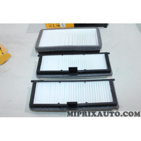 Jeu 3 filtres habitacle interieur Wix Citroen Peugeot Fiat Lancia original OEM WP9144 