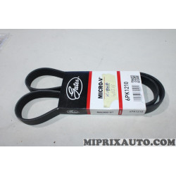 Courroie accessoire Gates Renault Dacia original OEM 6PK1210 