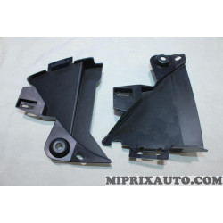 Jeu 2 revetements guide air parechocs Renault Dacia original OEM 628106602R 