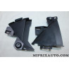 Jeu 2 revetements guide air parechocs Renault Dacia original OEM 628106602R
