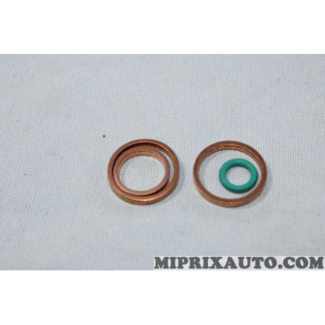 Jeu 4 joints durite tuyau turbo Renault Dacia original OEM 7701473155 
