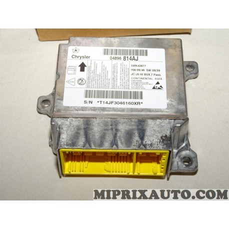 Centrale calculateur airbag Mopar Jeep Dodge Chrysler original OEM CAN3L014AB 04896814AJ pour dodge journey