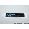 Logo monogramme ecusson badge motif embleme Z.E 33 electric Renault Dacia original OEM 908929613R