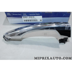 Poignée de porte Hyundai Kia original OEM 83661D3010 83661-D3010 