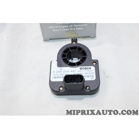 Capteur angle de direction Hyundai Kia original OEM 934803K500 0265005491 93480-3K500 pour kia sonata 