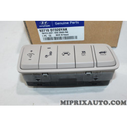 Bloc boutons de commande tableau de bord Hyundai Kia original OEM 93710D7320YAK 93710-D7320-YAK pour hyunai tucson 