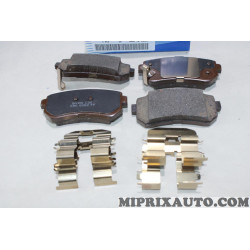 Jeu 4 plaquettes de frein arriere Hyundai Kia original OEM 583021JA30 58302-1JA30 