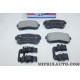 Jeu 4 plaquettes de frein arriere Hyundai Kia original OEM 58302J9A50 58302-J9A50