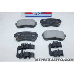 Jeu 4 plaquettes de frein arriere Hyundai Kia original OEM 58302J9A50 58302-J9A50 