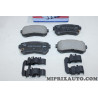 Jeu 4 plaquettes de frein arriere Hyundai Kia original OEM 58302J9A50 58302-J9A50