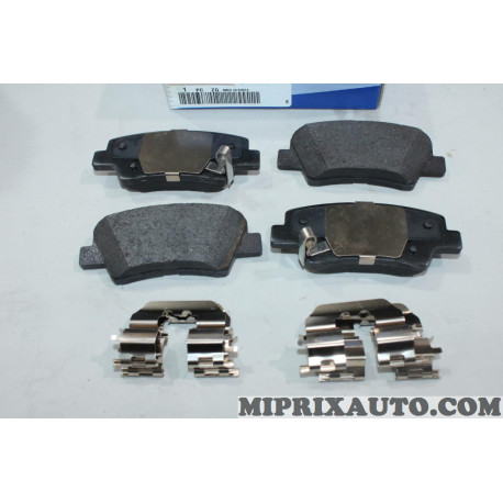 Jeu 4 plaquettes de frein arriere Hyundai Kia original OEM 583022EA31 58302-2EA31 