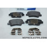 Jeu 4 plaquettes de frein arriere Hyundai Kia original OEM 583022EA31 58302-2EA31