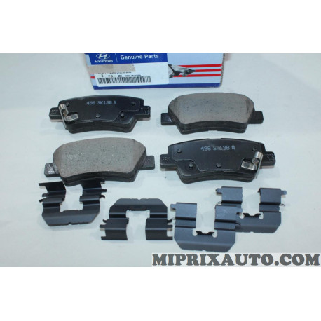 Jeu 4 plaquettes de frein Hyundai Kia original OEM 58302B4A30 58302-B4A30 