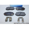 Jeu 4 plaquettes de frein Hyundai Kia original OEM 581010XA10 58101-0XA10