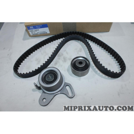 Kit distribution galets tendeur + enrouleur + courroie Hyundai Kia original OEM K2431226CA K2431-226CA 