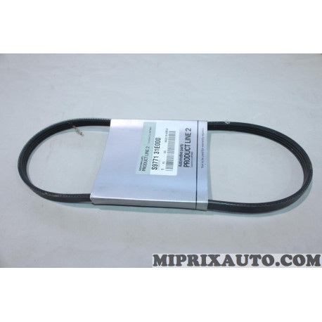 Courroie accessoire 4PK815 Mobis Hyundai Kia original OEM S977131E000 S9771-31E00-0 