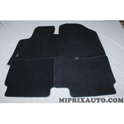 Jeu 4 tapis de sol sur mesure avant + arriere Hyundai Kia original OEM B9143ADE00 B9143-ADE00 pour hyundai i10 