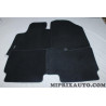 Jeu 4 tapis de sol sur mesure avant + arriere Hyundai Kia original OEM B9143ADE00 B9143-ADE00 pour hyundai i10