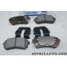 Jeu 4 plaquettes de frein Hyundai Kia original OEM 583022SA70 58302-2SA70