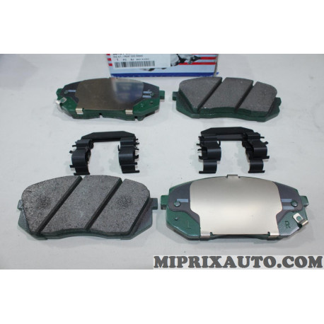 Jeu 4 plaquettes de frein avant Hyundai Kia original OEM 581013ZA10 58101-3ZA10 