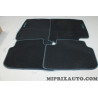 Jeu 4 tapis de sol sur mesure avant + arriere Hyundai Kia original OEM G7143ADE00 G7143-ADE00 pour hyundai ioniq