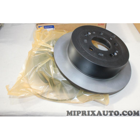 Jeu 2 disques de frein arriere plein 302mm diametre Hyundai Kia original OEM 584112B000 58411-2B000 pour hyundai santa fe 