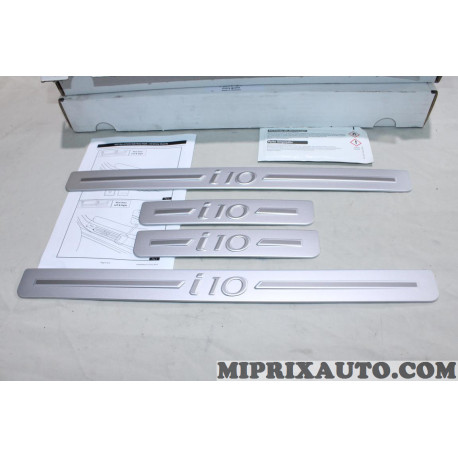 Jeu 4 seuils de porte Hyundai Kia original OEM E84500X000 E8450-0X000 pour hyundai i10 