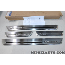 Kit 4 seuils de porte acier Hyundai Kia original OEM D7450ADE00ST D7450-ADE00-ST pour hyundai tucson partir de 2016 