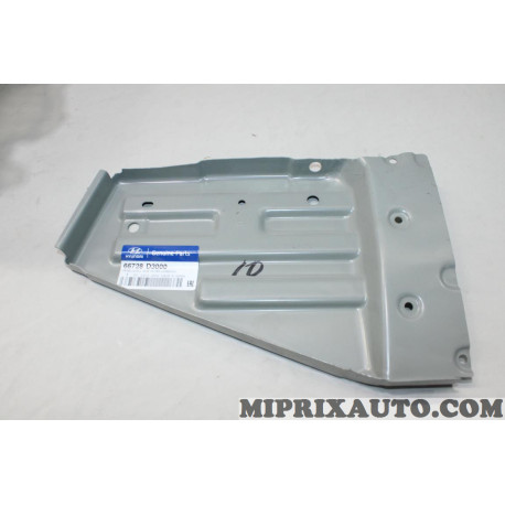 Tole support baie de parebrise Hyundai Kia original OEM 66728D3000 66728-D3000 