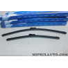 Jeu 2 balais essuie glace souple 600mm + 450mm Hyundai Kia original OEM L983FH2418L9 L983F-H2418-L9 pour hyundai i30