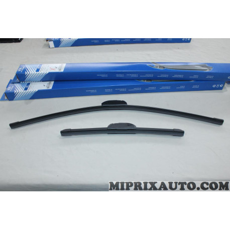 Jeu 2 balais essuie glace souple 650mm + 350mm Hyundai Kia original OEM L983FH2614L0 L983F-H2614-L0 pour hyundai i30 santa fe 