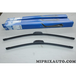 Jeu 2 balais essuie glace souple 600mm + 500mm Hyundai Kia original OEM L983FH2420L0 L983F-H2420-L0 pour hyundai H1 sonata 