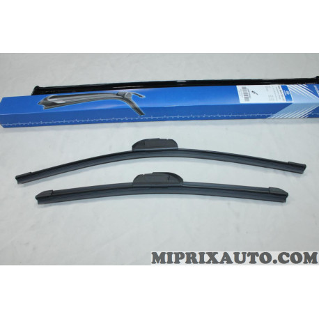 Jeu 2 balais essuie glace souple 500mm + 400mm Hyundai Kia original OEM L983FH2016L0 L983F-H2016-L0 pour hyundai atos 