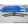 Jeu 2 balais essuie glace souple 600mm + 450mm Hyundai Kia original OEM L983FH2418L0 L983F-H2418-L0 pour hyundai i30 santa fe