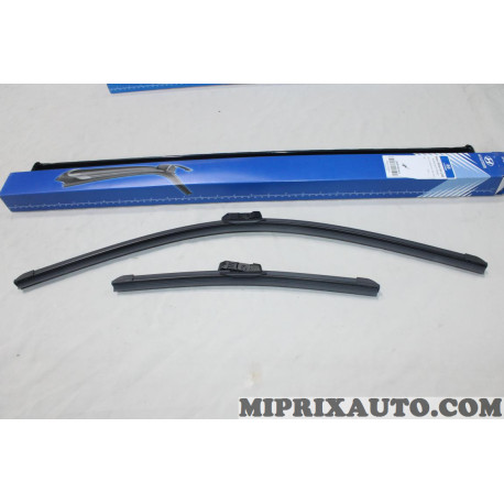 Jeu 2 balais essuie glace souple 650mm + 350mm Hyundai Kia original OEM L983FH2614L9 L983F-H2614-L9 pour hyundai ix20 