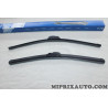 Jeu 2 balais essuie glace souple 500mm + 450mm Hyundai Kia original OEM L983FH2018L0 L983F-H2018-L0 pour hyundai accent elantra